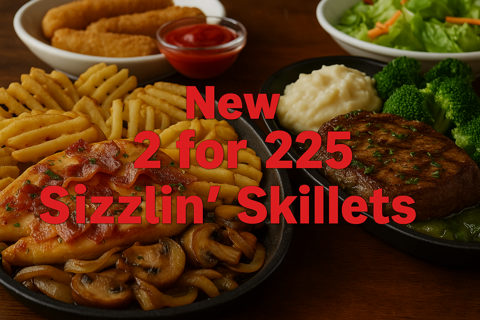 Applebee’s 2 for $25 Menu 2025