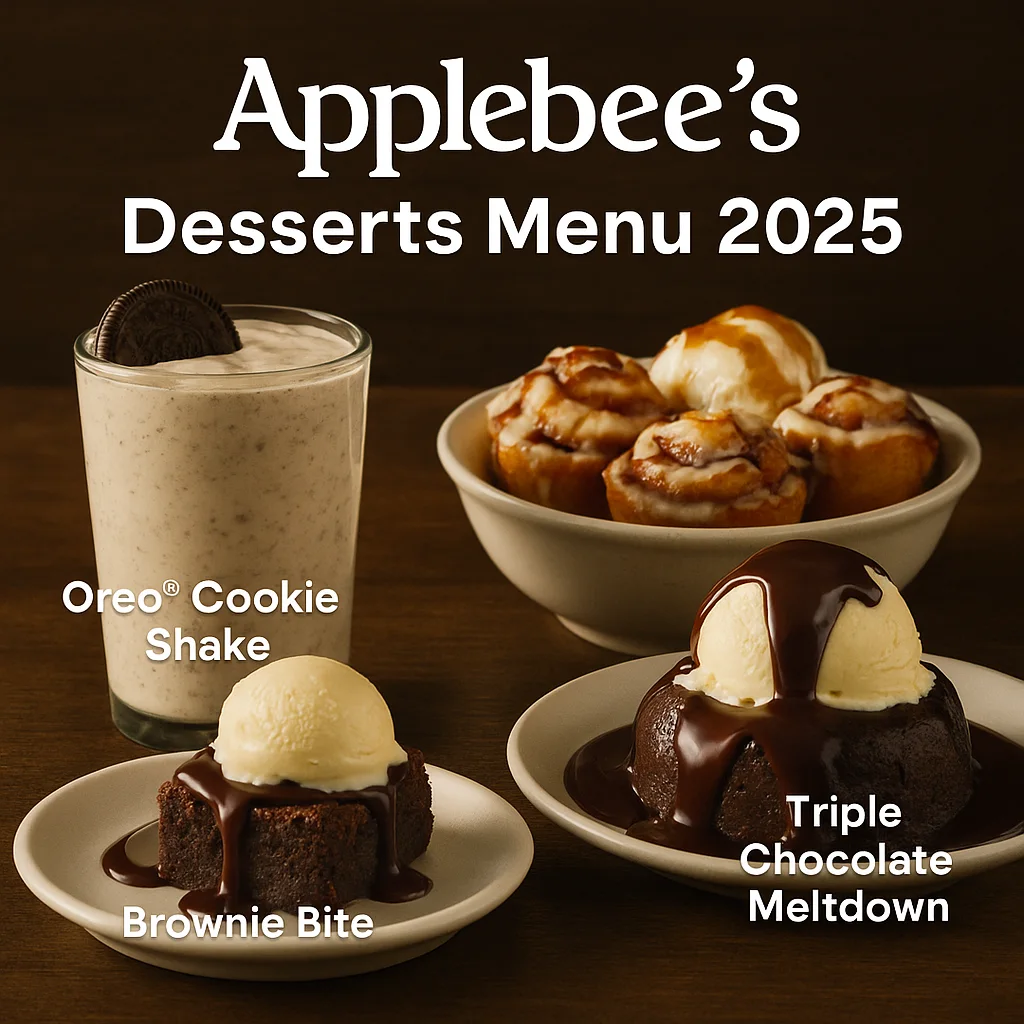 Applebee’s Desserts Menu