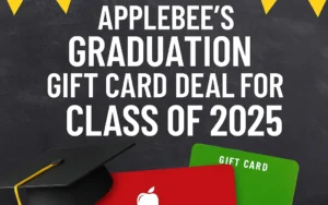 Applebee's Graduation Gift Card