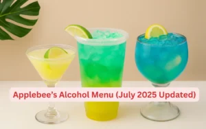 APPLEBEE'S ALCOHOL MENU (JULY 2025 UPDATED)