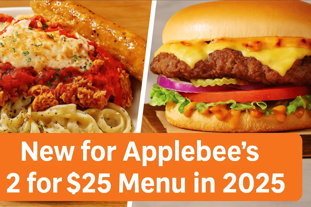 Applebee's New 2 for $25