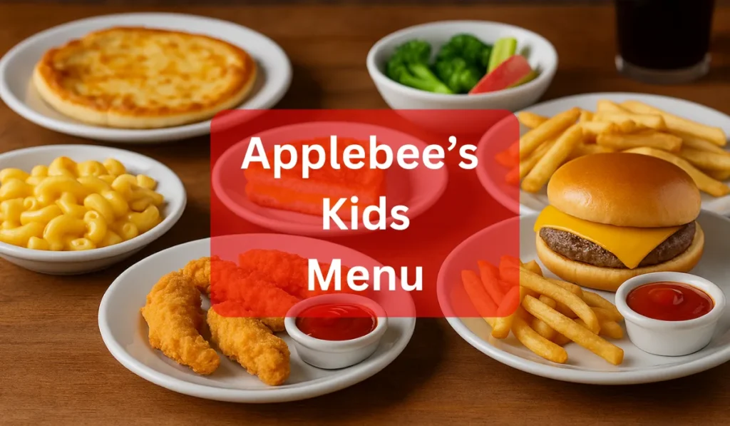 Applebee's Kids Menu