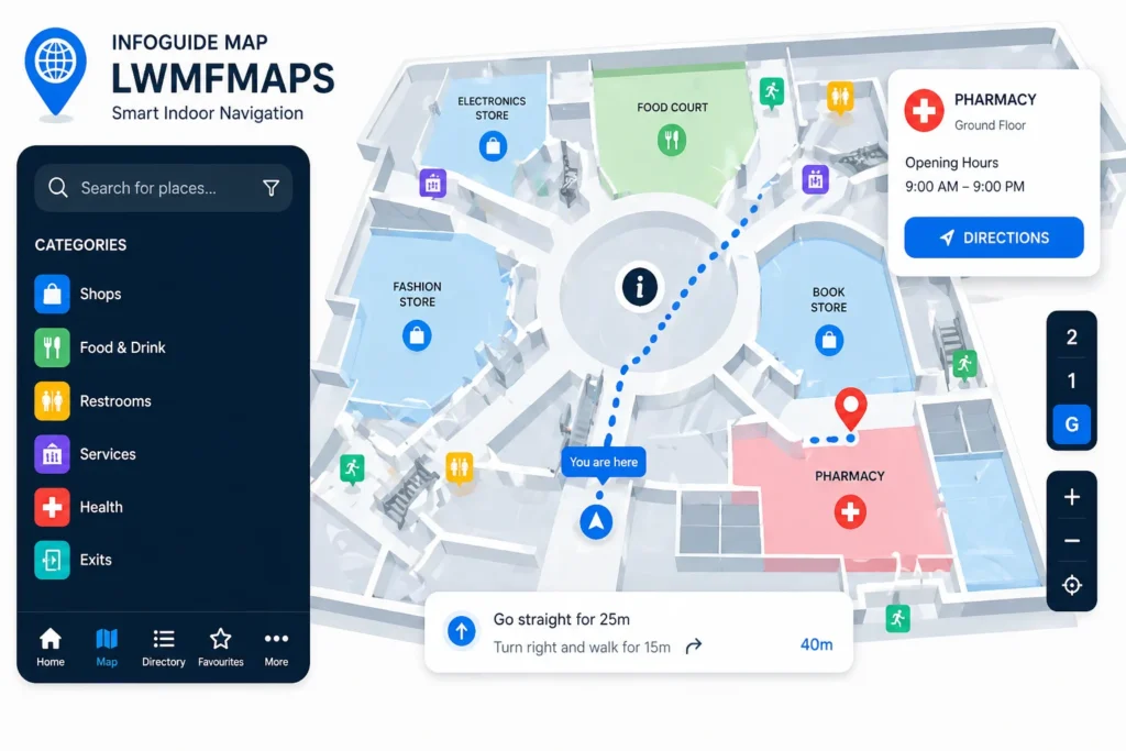 infoguide map lwmfmaps
