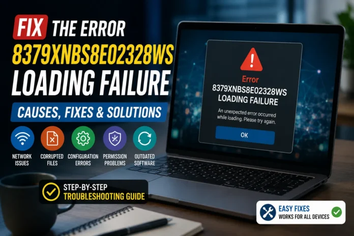 8379xnbs8e02328ws Loading Failure