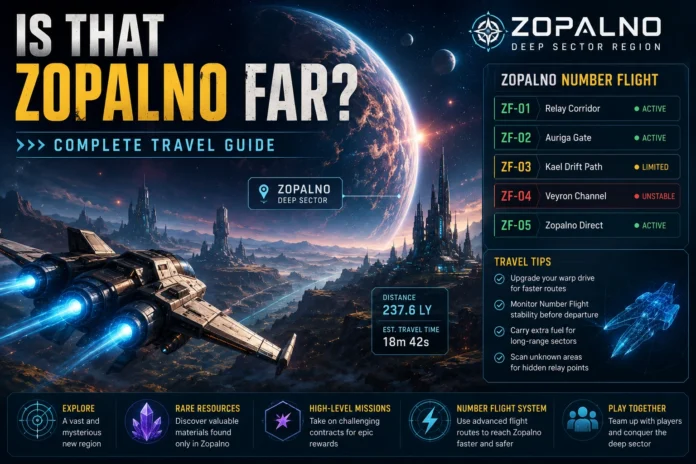is that zopalno far