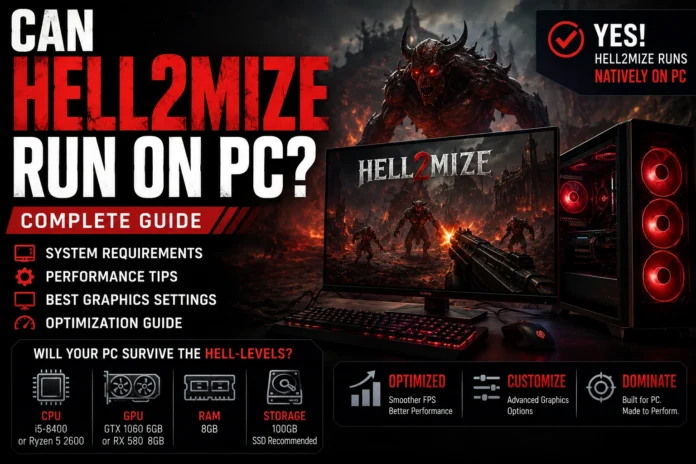 Can Hell2mize Run on PC