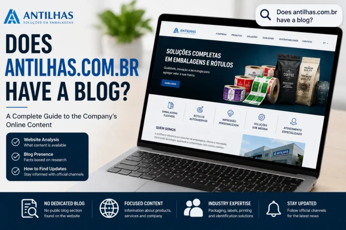 Does Antilhas.com.br Have a Blog