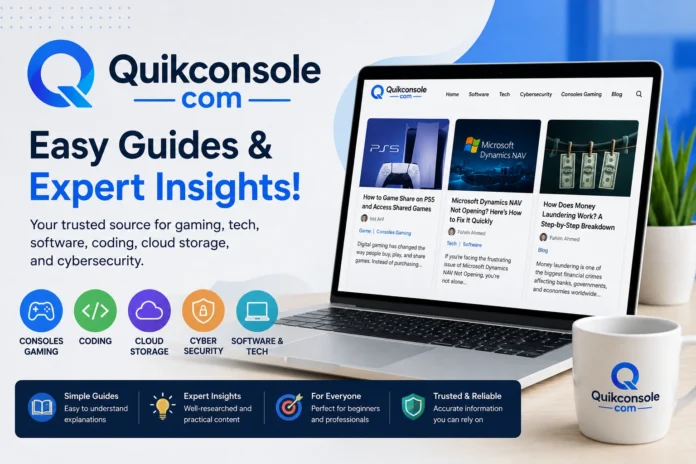 Quikconsole com